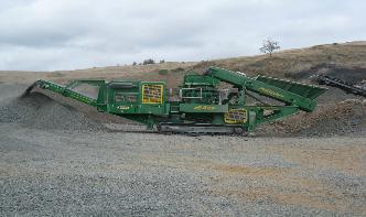 sand and gravel quarry process and equipment 